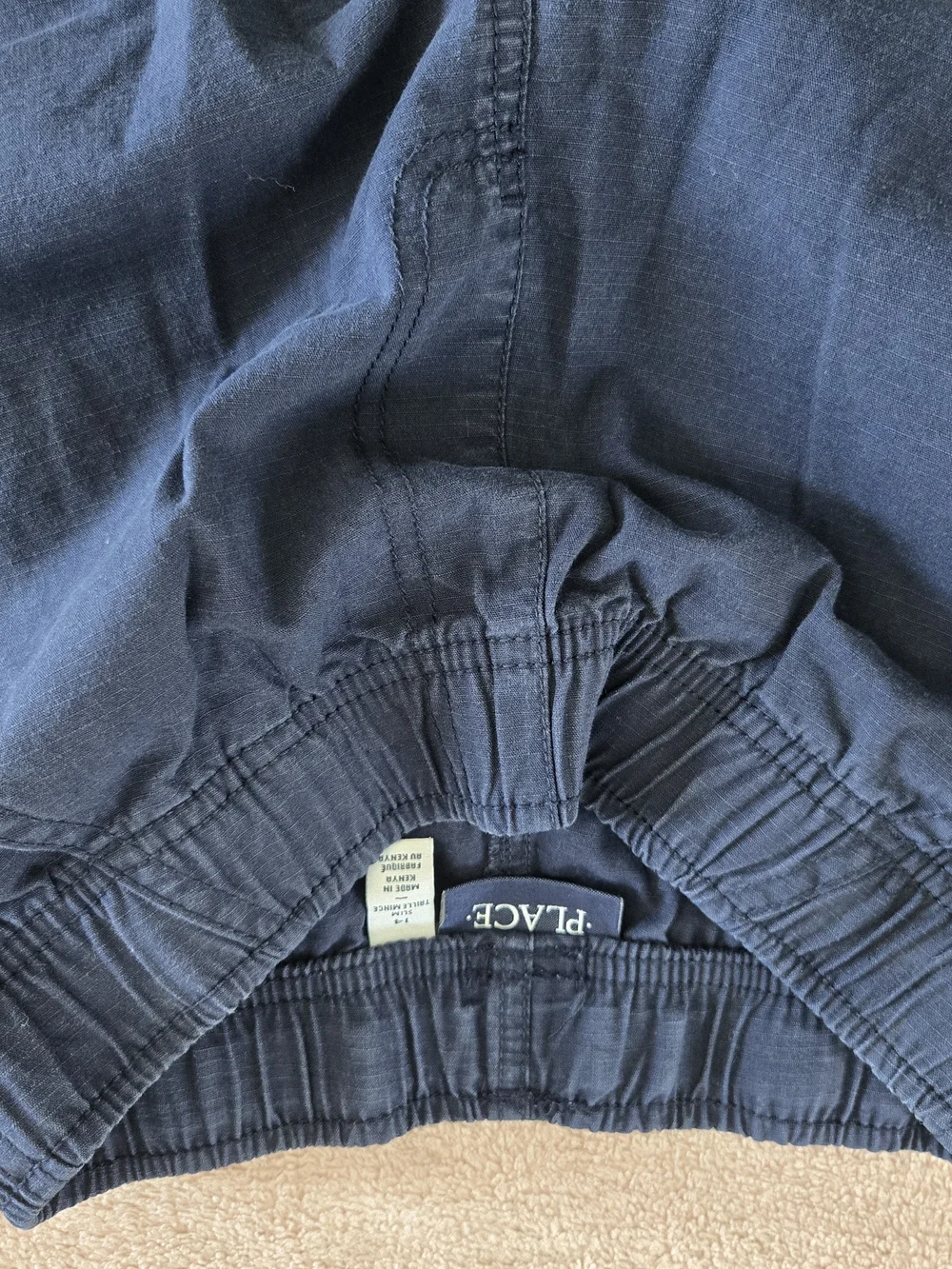 Lot of Cargo Shorts - Navy and Khaki